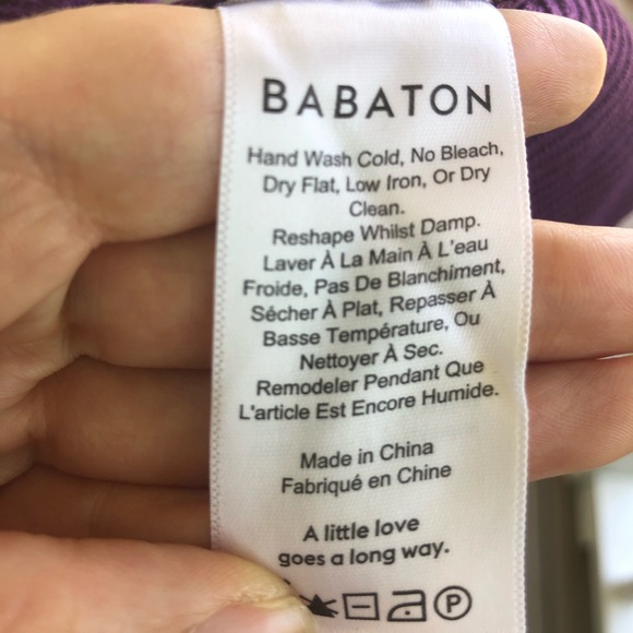 Aritzia Babaton Purple Ribbed Tube Top - Picture 5 of 7